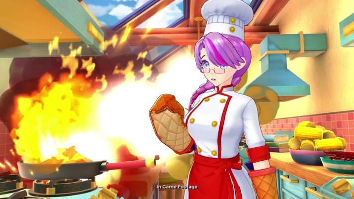 Kitchen fire scenario